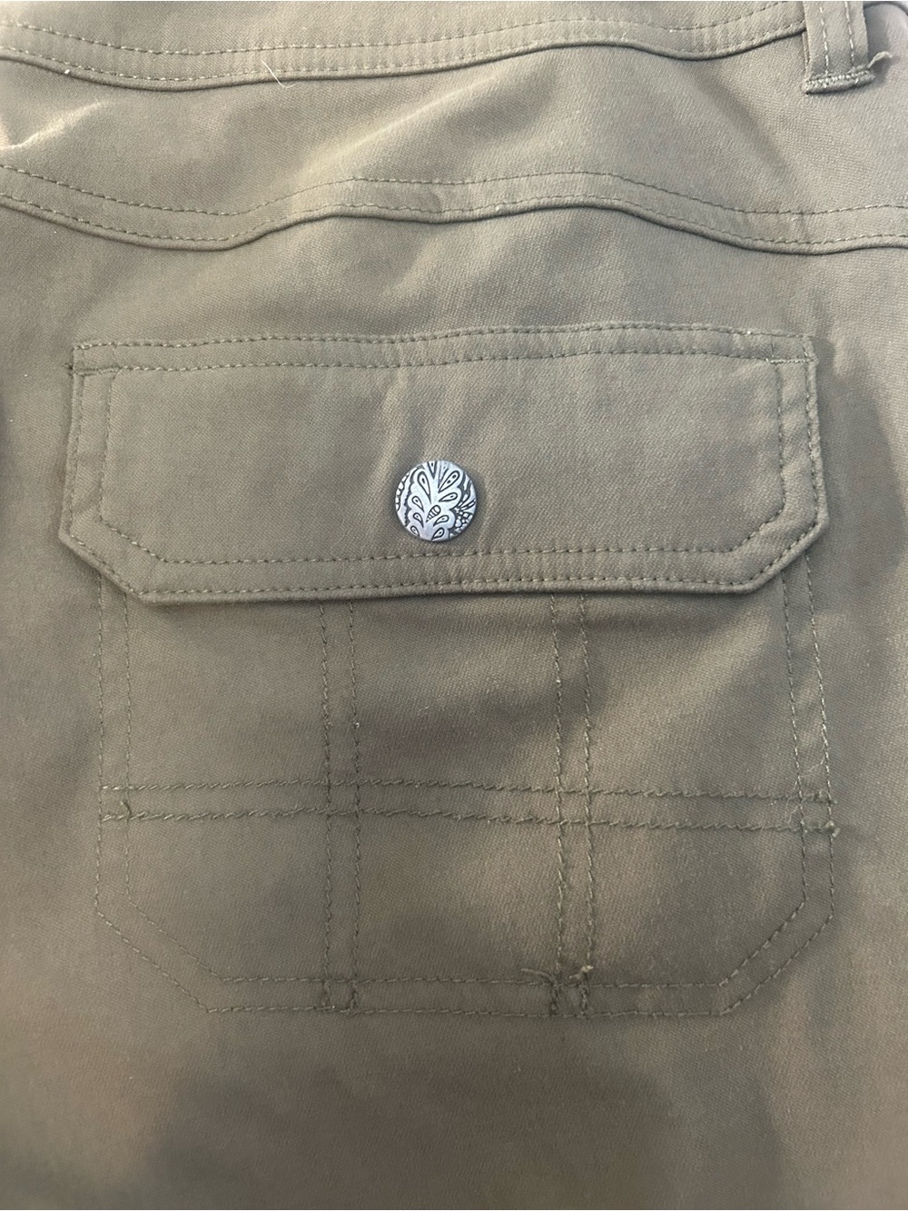prAna Halle Pants Womens 14 Green Hiking
Outdoor Roll Tab Gorpcore Zion - Picture 8 of 16